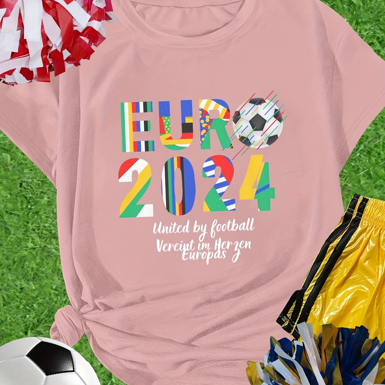 EURO 2024 Football SportsTShirt, Euro 2024 Soccer/Football Event