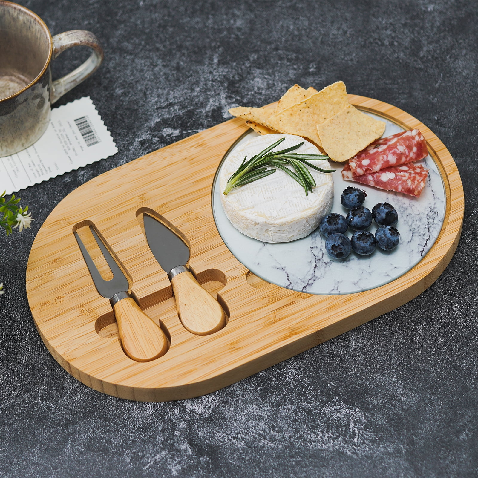 Ebern Designs Sachar 3-Piece Bamboo Cutting Board Set- Eco-Friendly Chopping,  Charcuterie, and Serving Boards & Reviews
