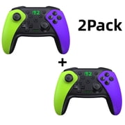 EUROA 2 Pack Switch 2 Pro Controller for Switch 2/Switch/Lite/OLED Remote for Android/IOS/Windows PC