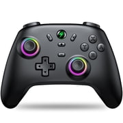 EUROA Switch 2 Pro Controller, Switch Controller Compatible with Switch 2/Switch OLED/Lite with Hall Effect Joystick, Turbo & Vibration