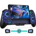 thumbnail image 1 of EUROA Wireless Switch Controllers, One-Piece Joypad Controller Replacement for Nintendo Switch/Switch OLED with Adjustable Turbo and Dual Motor Vibration, 1 of 9