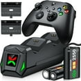 EUROA Xbox One Controller Charger Station, Dual Charging Dock with 2 x
