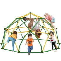EUROCO 12FT Climbing Dome, Kids Jungle Gym Dome Climber, Outdoor Playground Climber Toddler Playset