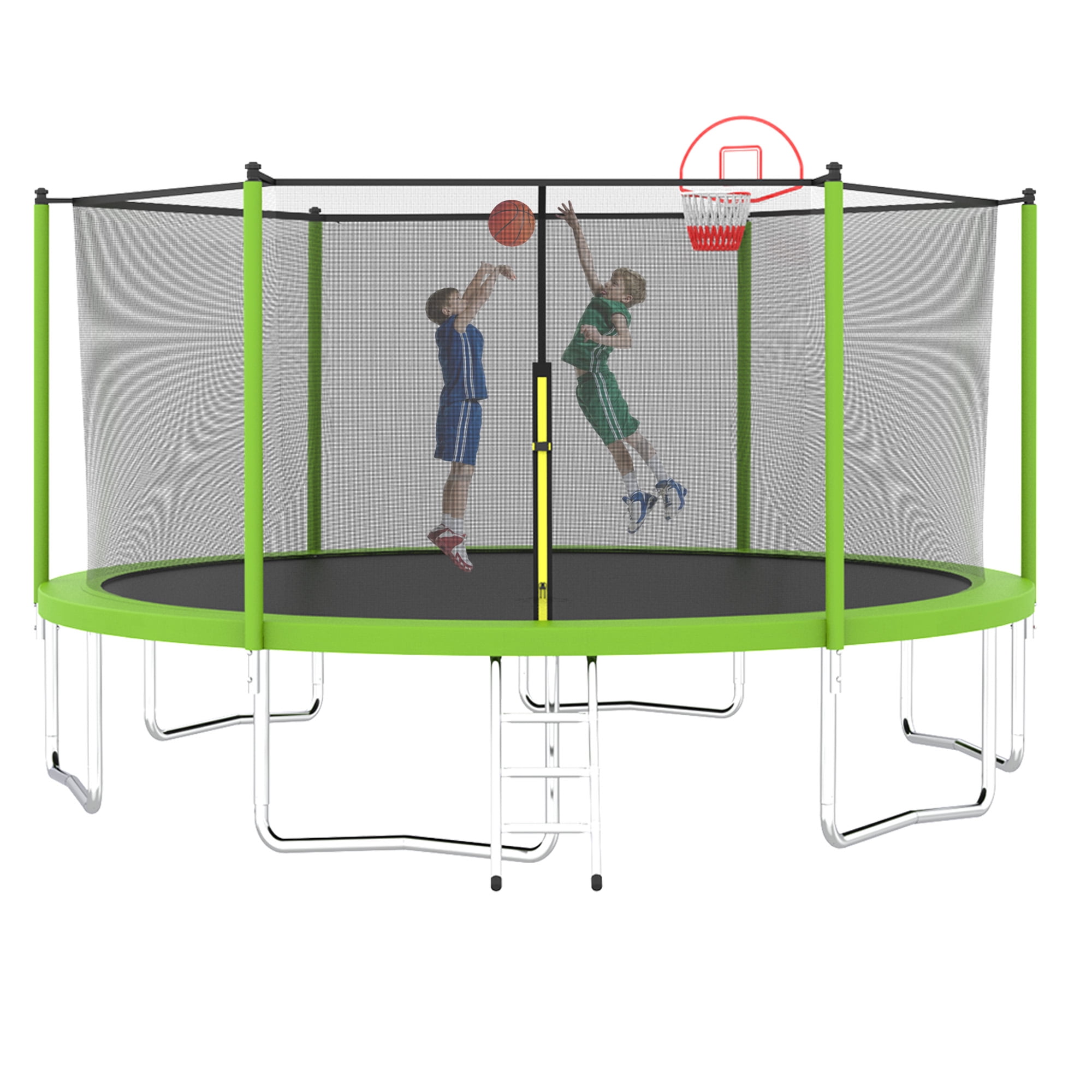 EUROCO 1300LB 15FT Trampoline for Adults and Kids, Trampoline with