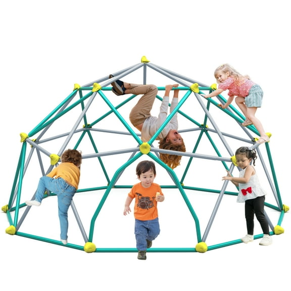 EUROCO 13FT Climbing Dome, Kids Jungle Gym Dome Climber, Outdoor Playground Climber Toddler Playset
