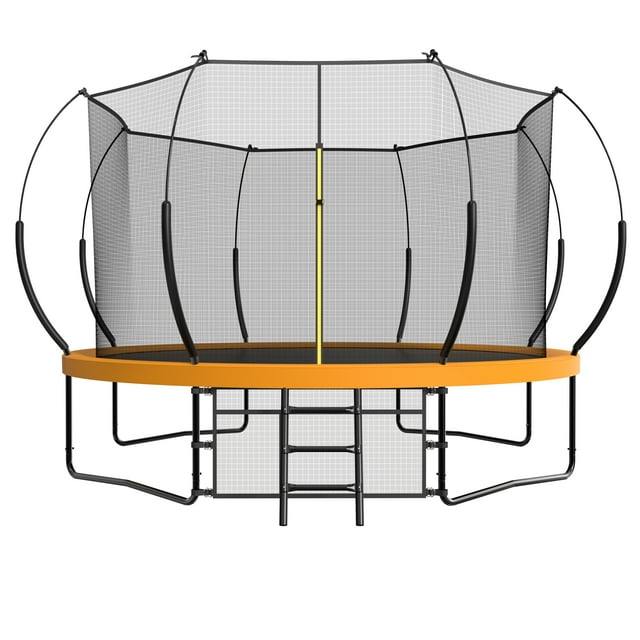 EUROCO 1400LBS 14FT Trampoline for Adults and Kids,Trampoline with