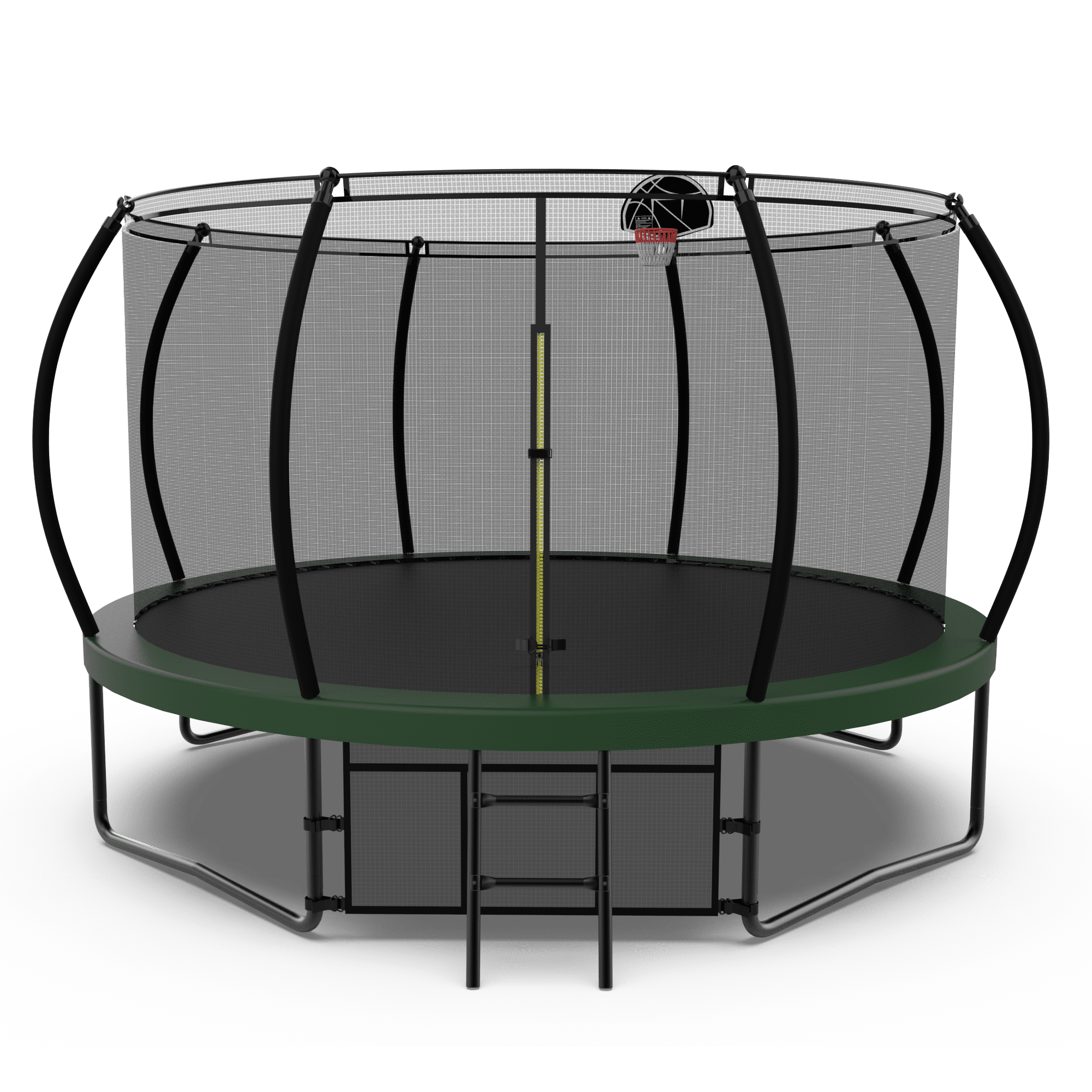 EUROCO 14FT Trampoline for Adults and Kids,Trampoline with Enclosure ...
