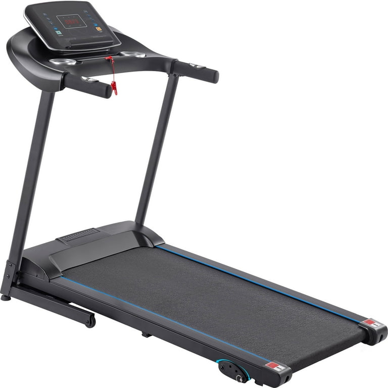 EUROCO Electric Motorized Treadmill Adjustable Incline Foldable Portable for Home Office Walmart