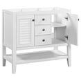 EUROCO 36" Bathroom Vanity Base Only,Bathroom Vanity Without Top Sink, Modern Freestanding ...