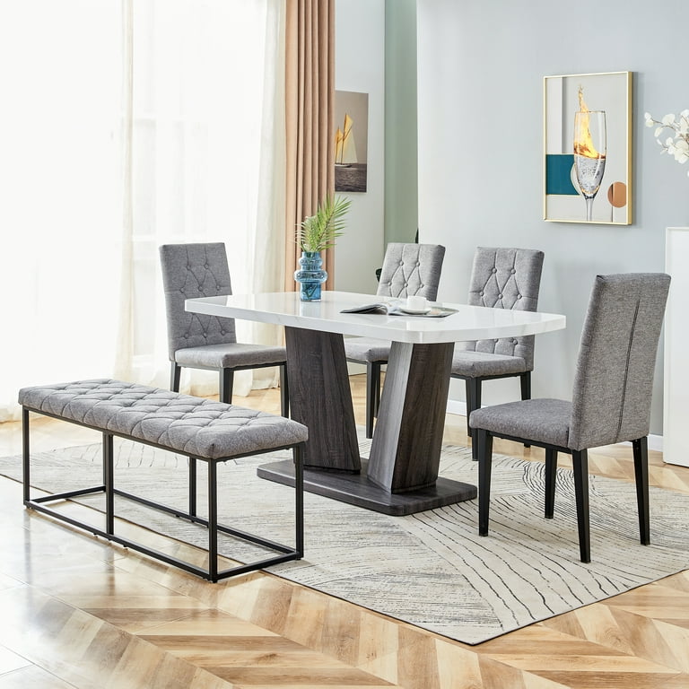 Dining table with comfortable chairs outlet