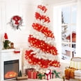 thumbnail image 1 of EUROCO 6ft Artificial Christmas Tree with 300 LED Lights and 900 Bendable Branches, Candy Cane Christmas Tree Holiday Decoration, Creative Decorated Trees, Xmas Tree Christmas Decorations, 1 of 7