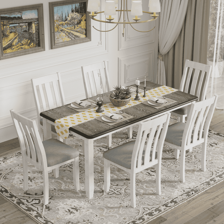 Cheap dining table set 6 seater discount