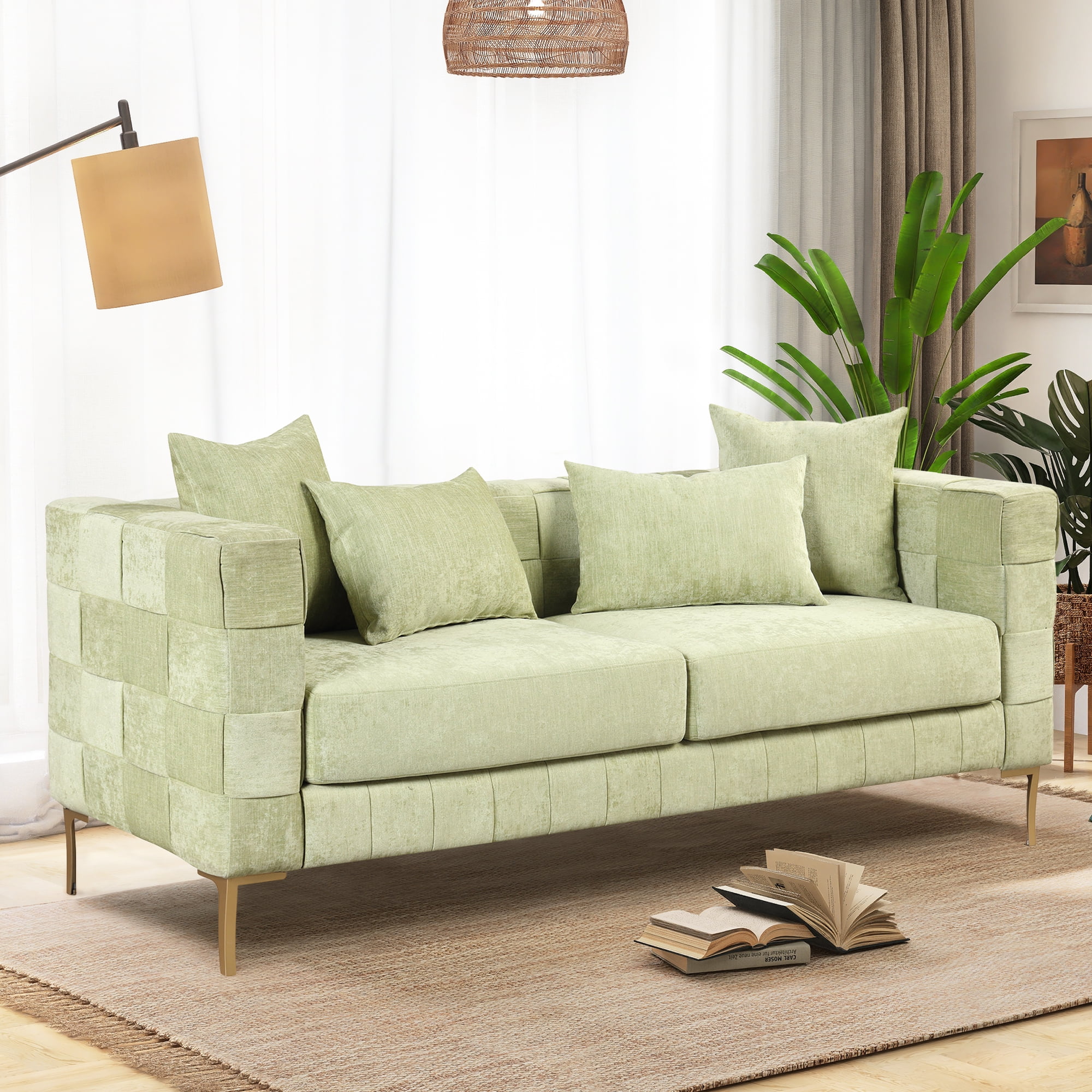 https://i5.walmartimages.com/seo/EUROCO-80-5-Longer-Chenille-Loveseat-Sofa-4-Pillows-Modern-Couch-Removable-Cushion-Golden-Metal-Legs-Living-Room-Bedroom-Apartment-Easy-Install-Beige_df7e9c03-7451-4897-88c7-44273adca098.4c6c86f6b83a6f15fc727280e6adb74c.jpeg