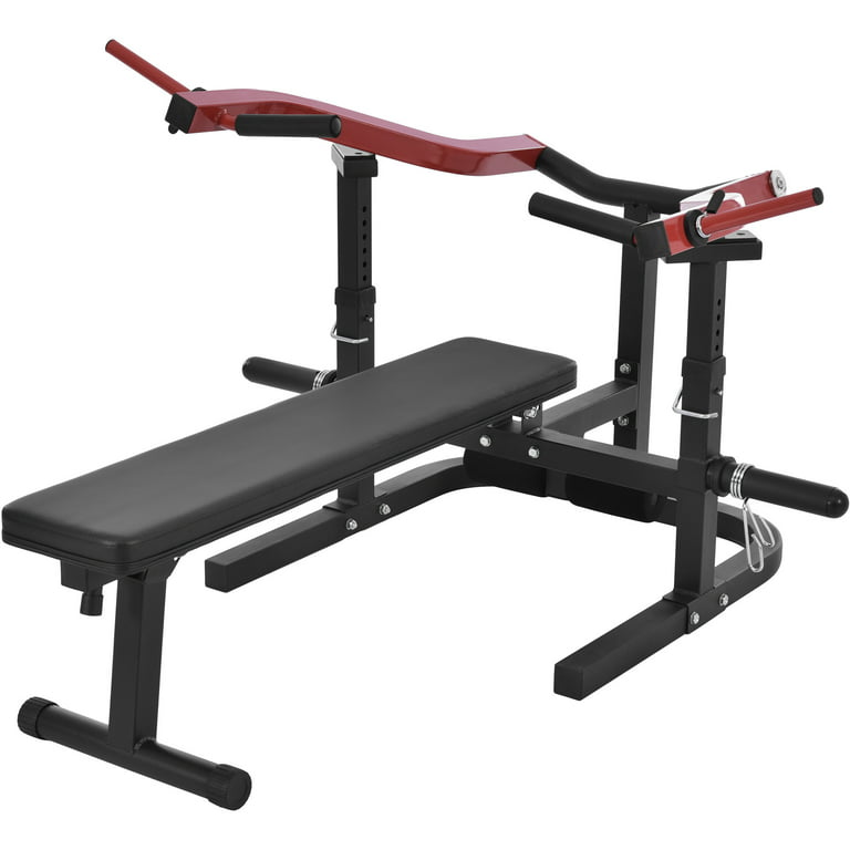 EUROCO Weight Bench,700LBS Adjustable Flat Incline Bench for Chest
