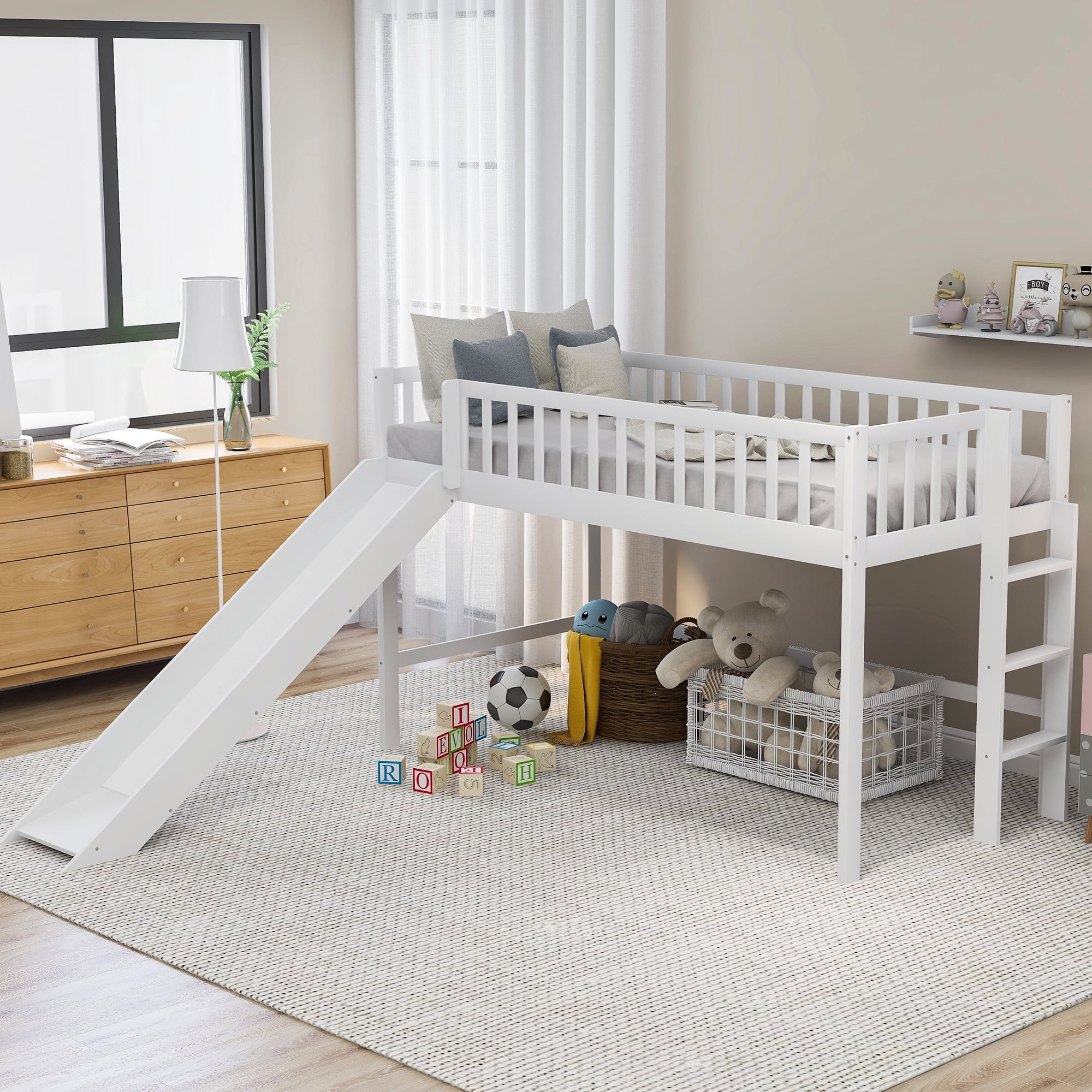 Low profile loft bed 2025