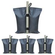 Eurmax USA Sandbag Weight Bags - 4-Pack for Canopy and Umbrella Base，Taupe