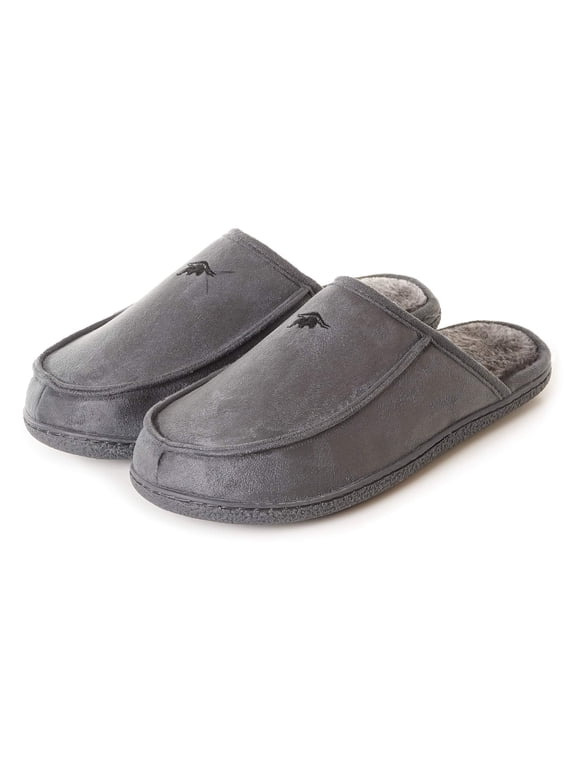 Men's 80D High Density Memory Foam House Slippers, Indoor Outdoor