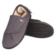 thumbnail image 1 of EUROPEAN SOFTEST Women's 80D High Density Memory Foam Diabetic Slippers with Adjustable Closures, 1 of 6