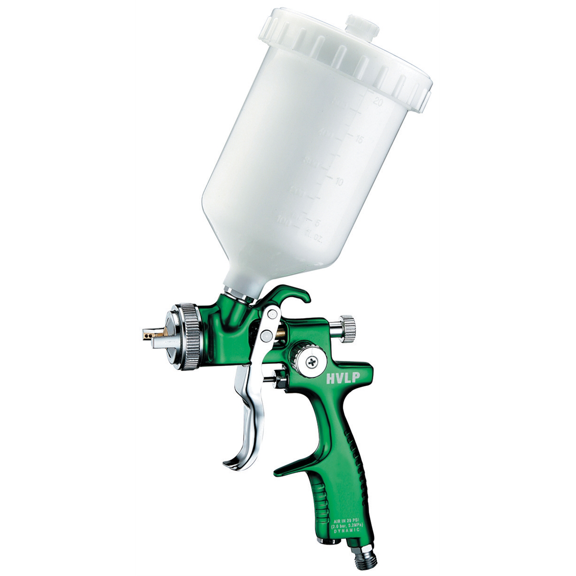 EUROPRO FORGED HVLP 1.3MM SPRAY GUN W/ PLASTIC CUP