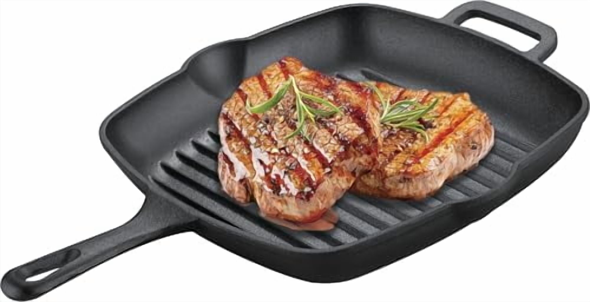EUROSTAR 10.5" Cast Iron Grill Pan
