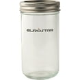 thumbnail image 1 of EUROSTAR GMJ12RM 12oz Regular Mouth Mason Jars, 12-Pack, 1 of 1