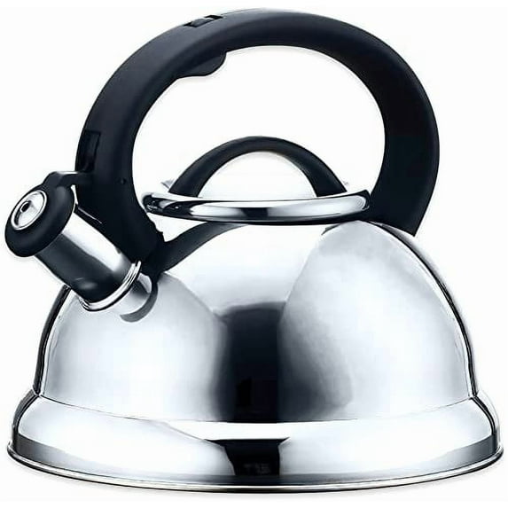 EUROSTAR EK40 2.8L Stainless Steel Whistling Kettle, Silver