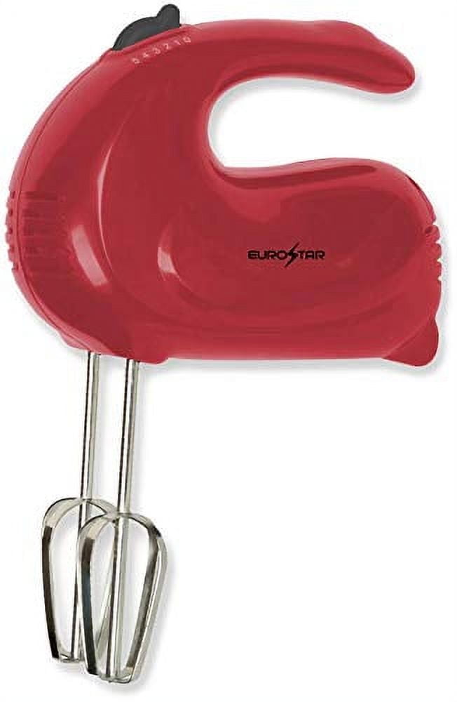 EUROSTAR EM301R Hand Mixer, Red