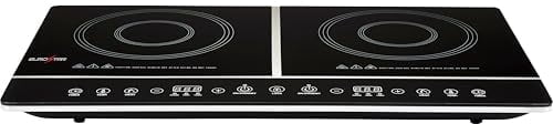 EUROSTAR EIC400BK Double Induction Cooktop