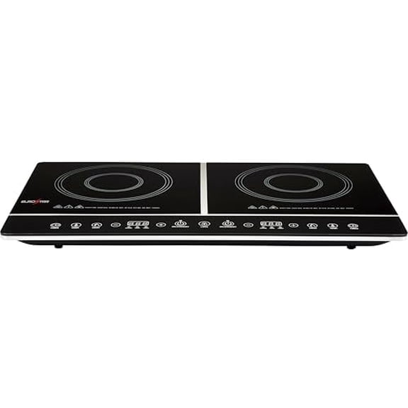 EUROSTAR EIC400BK Double Induction Cooktop