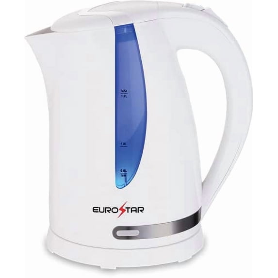 EUROSTAR EKP79WH 1.7L Electric Kettle, White