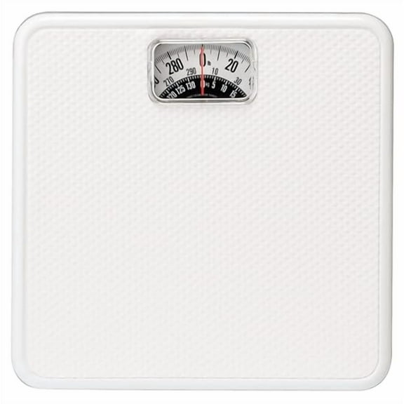 Eurostar Mechanical Bathroom Scale, White