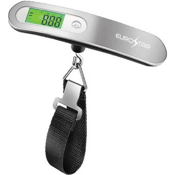 EUROSTAR SLS1000 Digital Luggage Scale, Silver