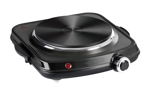 Eurostar Single Burner, Black