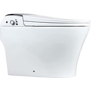 EUROTO Smart Toilet 2025 Model with Heated Seat, Auto Open and Close Lid, Dual Flush, White