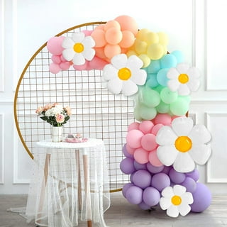 Small Daisy Balloons, Individual Flower Balloons