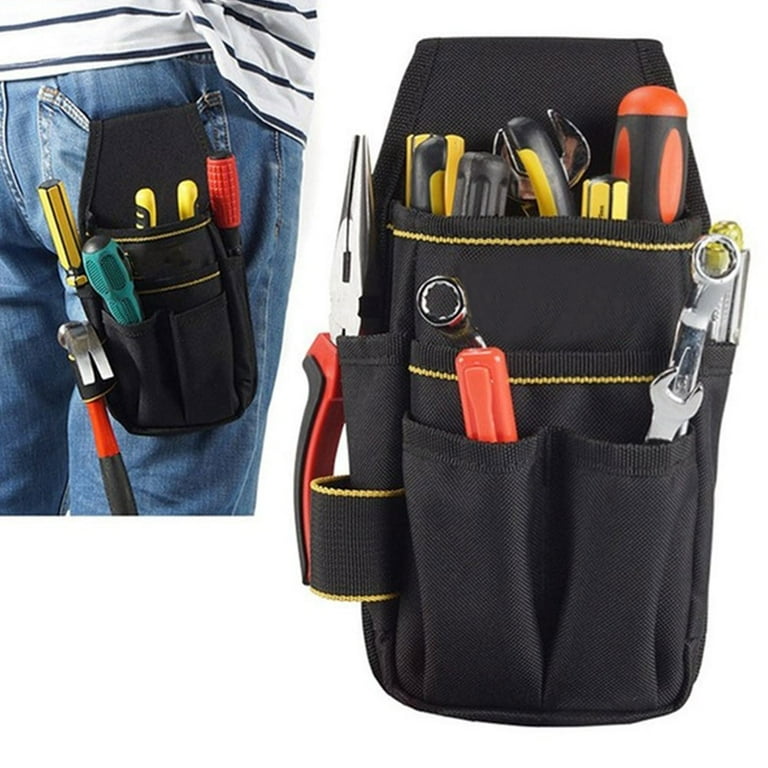 EUWBSSR Electrician Multi-Purpose Tool Pouch: Canvas, Carpenter