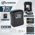 thumbnail image 1 of EUWBSSR Key Lock Box with Code, Lock Box for House key, Safe Box, Home Safe, Small Safe, Lockbox, Hide a Key Outside, Key Box, Lock Box for Keys Outside, 1 of 8
