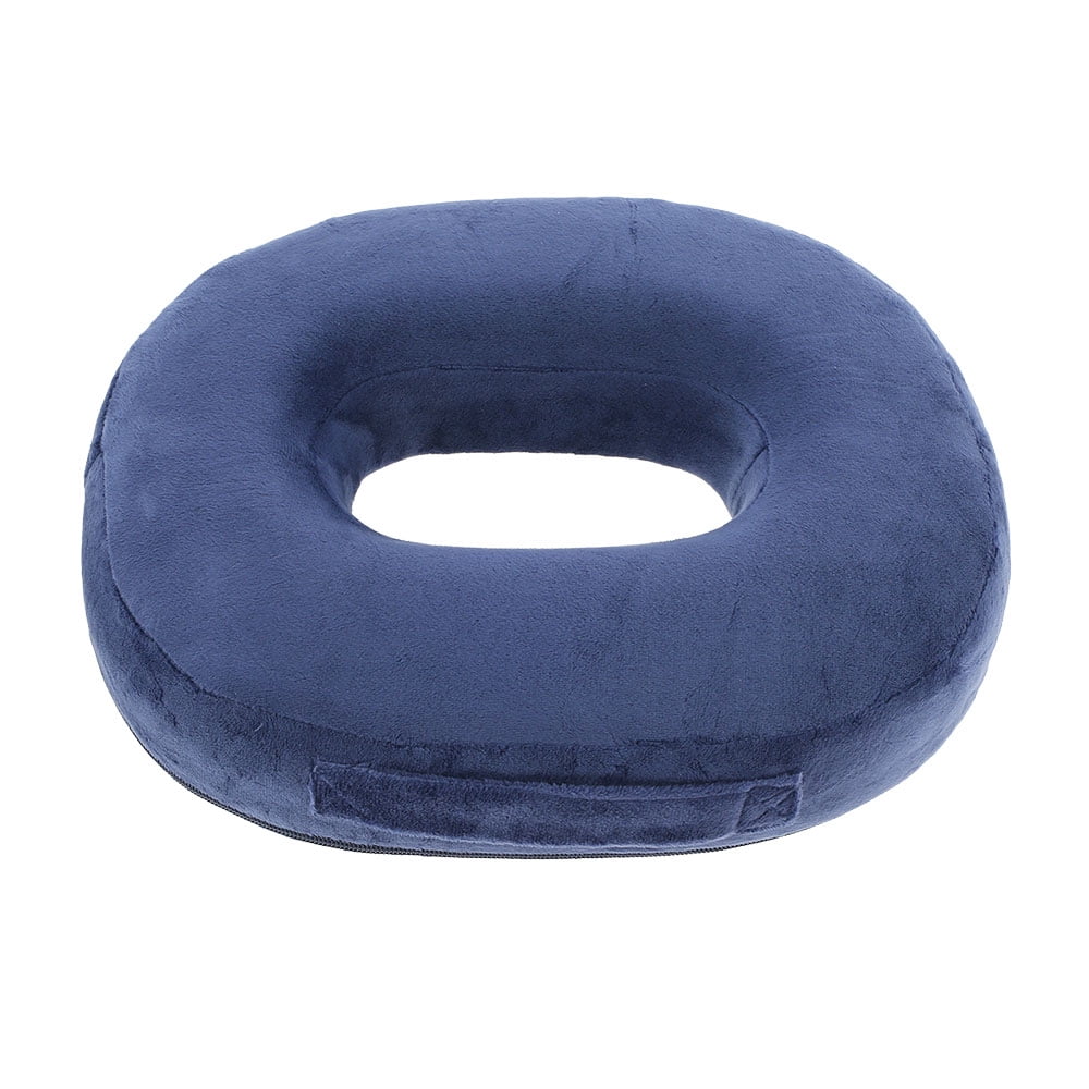 Donut Tailbone Pillow, Slow Rebound Memory Foam Hollow Seat Cushion With  Pump, Summer Breathable Pillow Cushion For Relief Hemorrhoids Tailbone  Pain, Round Wheelchair Cushion For Office Chair Car And Home (with 1