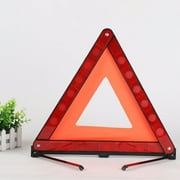 EUWBSSR Warning Triangle Reflective Safety Emergency Triangle Foldable Road Red Stable Roadside Hazard Alert Signs For Road Vehicle Car Emergencies