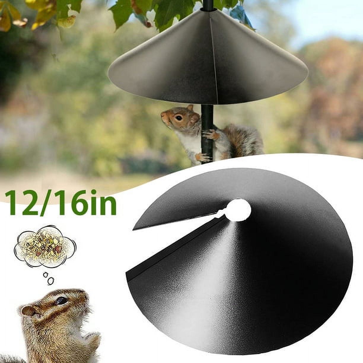 Wrap Around Squirrel Baffle 18Inch Unique WrapAround Squirrel Baffle