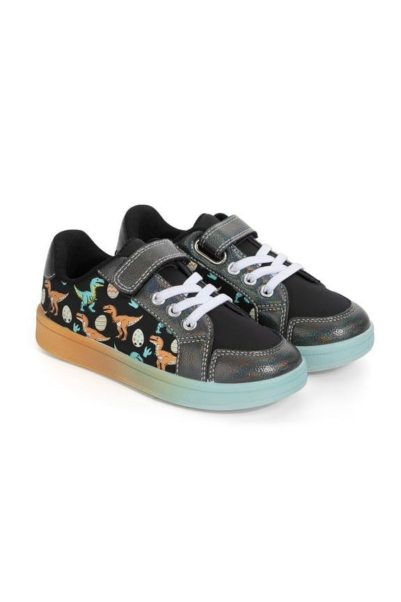 Toddler Dinosaur Sneakers for Boys Casual Fashion Shoes Kids School Walking Shoes Little Kid Size 11