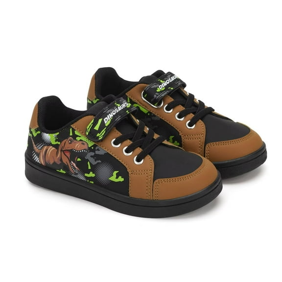 EUXTERPA Toddler Dinosaur Sneakers for Boys Casual Fashion Shoes Kids School Walking Shoes Little Kid Size 13