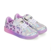 EUXTERPA Toddler Sneakers for Girls Casual Fashion Shoes Kids School Walking Shoes Butterfly Toddler Size 9