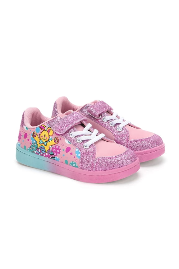 Toddler Sneakers for Girls Casual Fashion Shoes Kids School Walking Shoes Pink Little Kid Size 13