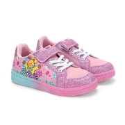 EUXTERPA Toddler Sneakers for Girls Casual Fashion Shoes Kids School Walking Shoes Pink Toddler Size 7