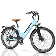 Velectrec Electric Bike 750W Motor, 26" Fat Tire 48V 10.4ah Battery 35-50Miles Ebike