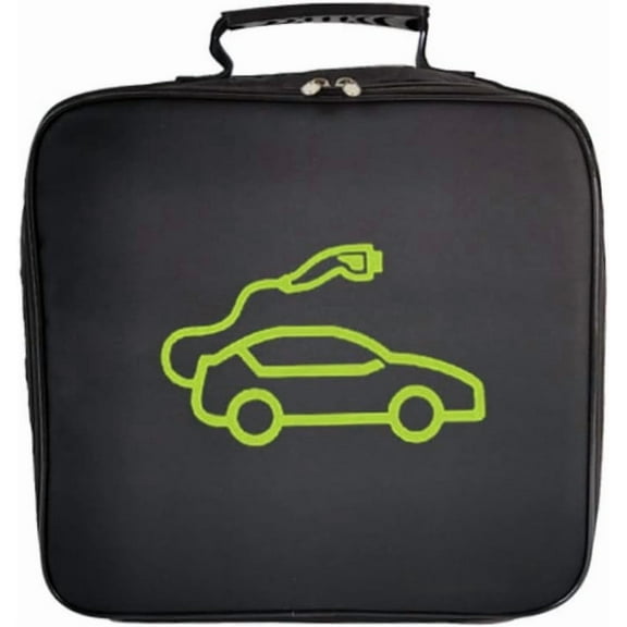 EV Cable Organizer Bag,Jumper Cable Bag for Electric Vehicles,New Energy Vehicle Charger Bag,Electric Charging Car Cables Carry Case,Hose Organizer Handnbag