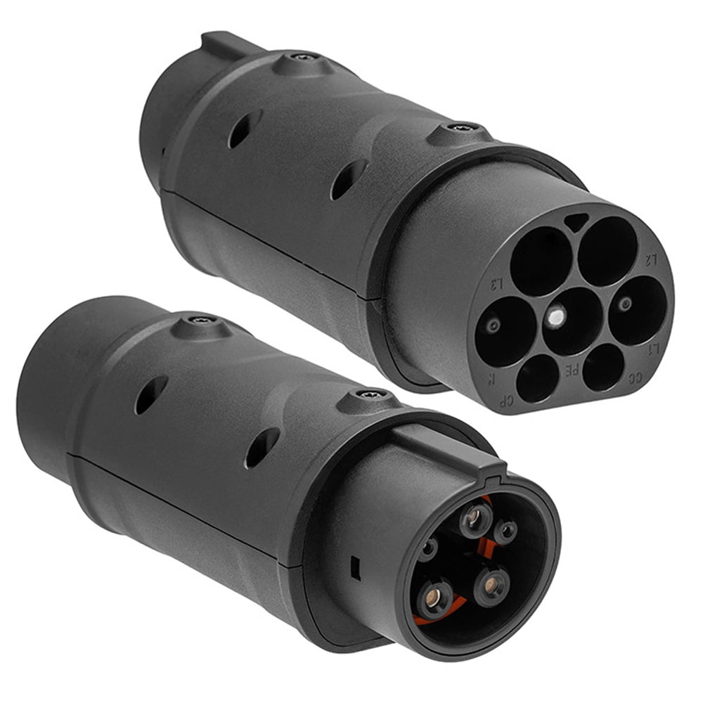 EV Charger Adapter IEC 62196 Type 2 To J1772 Type 1 Electric Vehicle