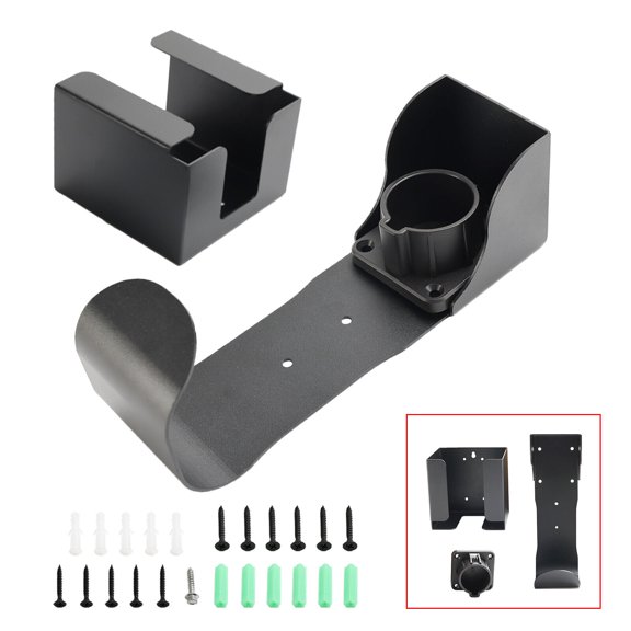 EV Charger Cable Holder EV Charging Cable Hook SAE J1772 Hook + Holder #1