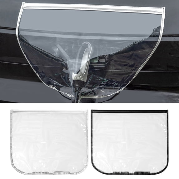 EV Charger Cover Waterproof Charging Port Cover Rain Wind Snow Magnetic Adsorption Universal for Most Electric Cars